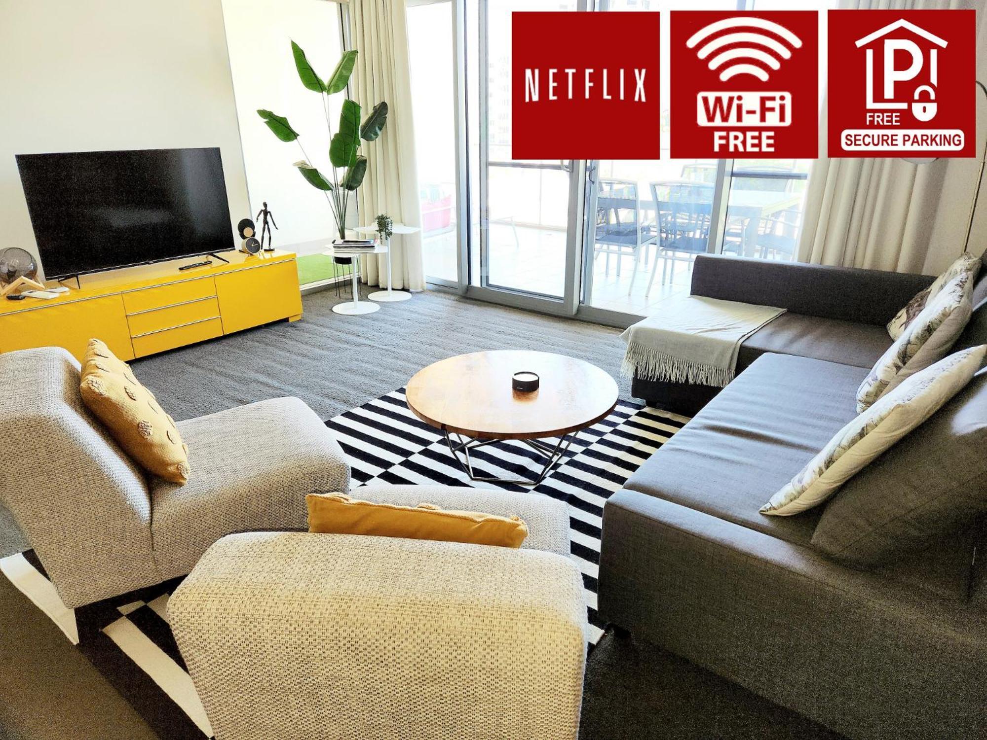 2Bdrm Skyline Views - Prime For River, Waca, Optus Stadium Perth Eksteriør bilde